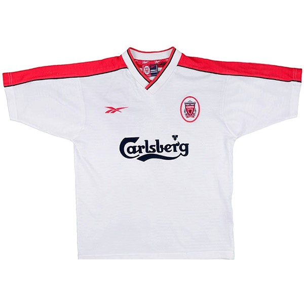 Camiseta Liverpool Segunda Equipo Retro 1998 Rojo